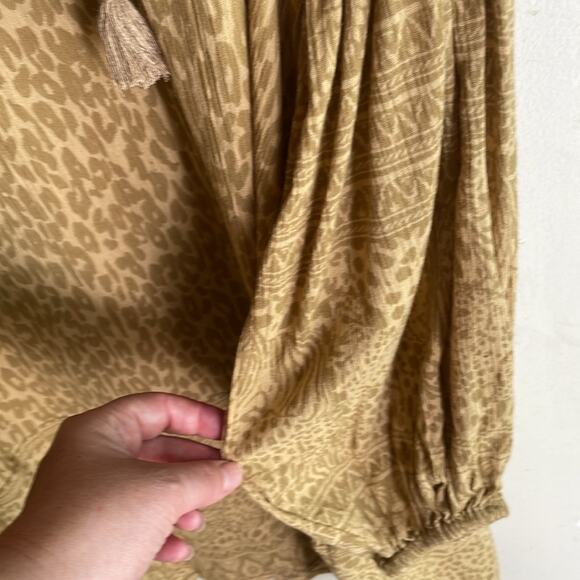 Spell Wild Thing Tunic Dress in Mustard - Picture 10 of 16